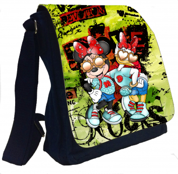 Schultertasche Mickey Daisy Mouse Damentasche Tasche Umhängetasche #347